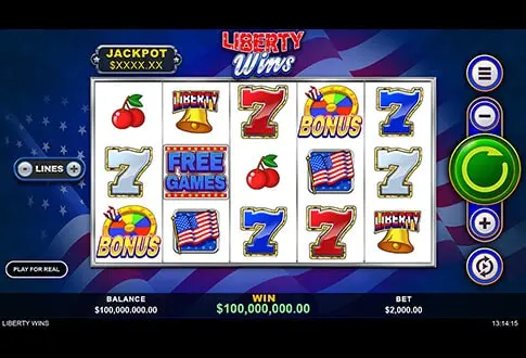 Liberty Wins gameboard